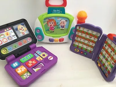 Buy Fisher Price Laugh And Learn , Winky Numbers Letters Electronic Book, Rhymes Bk • 19.99£