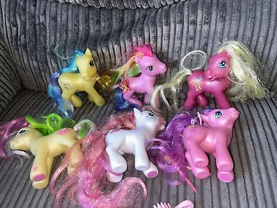 Buy My Little Pony G3 Bundle Of 6 - Meadow Brook, Crystal Princess Wind Drifter ++ • 26.99£