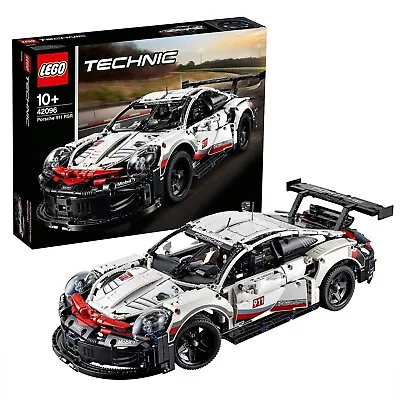 Buy Genuine Porsche 911 Rsr Lego Technic Racing Sports Car Model Large Boxset 42096 • 149.95£