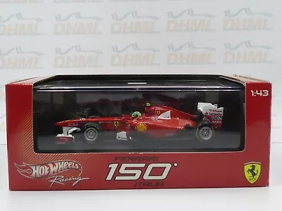 Buy Hot Wheels 1:43 Felipe Massa Ferrari 150 Italia F1 2011 W1076 • 35£