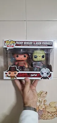 Buy Funko Pop! Horror Movie Freddy Krueger & Jason Voorhees 2 Pack   • 97.39£