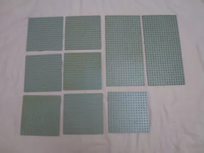 Buy Lego 7 X Base Plates 16 X 32 Studs In A Discoloured Condition Joblot Bundle • 9.99£
