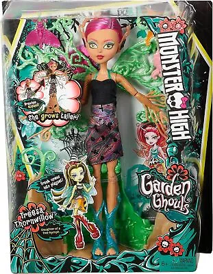 Buy Monster High Treesa Thornwillow Garden Ghouls Doll FCV59 (Damaged Box) • 99.99£