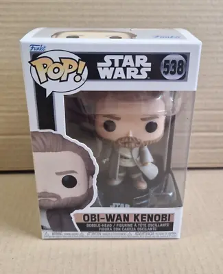 Buy Funko Pop! Star Wars Obi-Wan Kenobi #538 Vinyl Figure New In Box • 15.99£