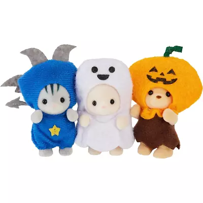 Buy Sylvanian Families Trick Or Treat Trio Doll Set With Halloween Costumes EPOCH • 22.99£