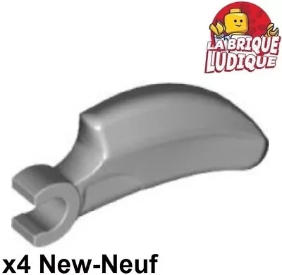 Buy LEGO 4x Barb Large (Claw Talon) Horn Tooth Tooth Claw Clip Gray/l B Gray 16770 • 2.01£