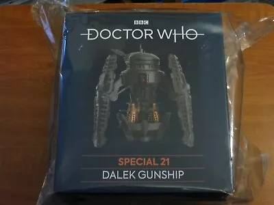 Buy DALEK GUNSHIP Special Edition #21  Eaglemoss BBC Doctor Who (2019) Sealed • 39.99£