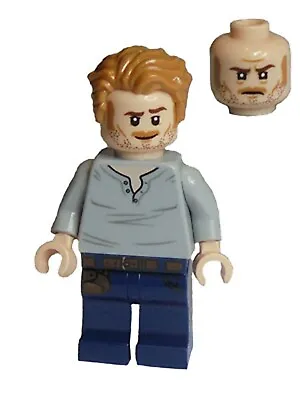 Buy LEGO NEW MINIFIG Jurassic World, Owen Grady, Open Neck Shirt, JW048 75937 • 8.68£