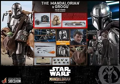 Buy Hot Toys TMS052 - Star Wars - The Mandalorian & Grogu Set: Deluxe - BRAND NEW • 122£