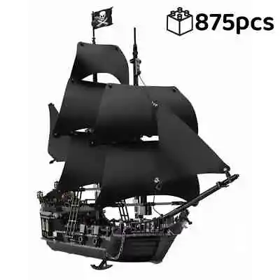 Buy Pirates Of The Caribbean Black Pearl Sailboat Building Blocks 875pcs (no Box) • 49.99£