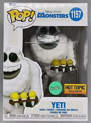 Buy #1157 Yeti Scented - Disney Monsters Inc Funko POP With POP Protector • 16.99£
