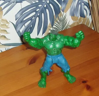 Buy Incredible Hulk  7  Figure Punching Hulk With Wall Punching Action 2002 Toy Biz • 4.99£