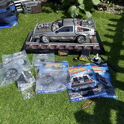 Buy Rare Eaglemoss Delorean 1:8scale Back To The Future. Completed Model With Extras • 800£