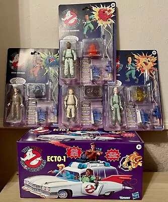 Buy Kenner Classics Real Ghostbusters Ecto-1, Peter, Egon Ray And Winston Figures • 160£