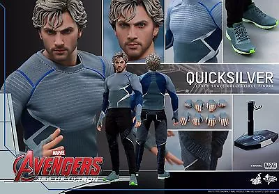 Buy HOT TOYS MMS302 Avengers 2 Age Of Ultron Quicksilver 1/6 Collectible Figure • 220.50£