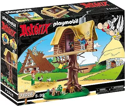 Buy PLAYMOBIL Asterix 71016 Cacofonix With Treehouse, Toy For Children Ages 5 • 69.56£