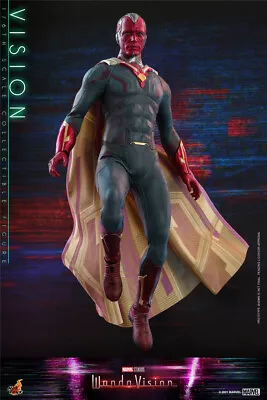 Buy In Stock New Hot Toys TMS037 Wandavision 1/6 Vision Collectible Action Figure • 199£