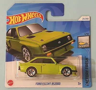 Buy Hot Wheels. Ford Escort RS2000. New Collectable Toy Model Car. Factory Fresh. • 4£