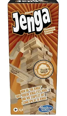 Buy  Hasbro Jenga Classic, Children's Game That Promotes The Speed Of Reaction, From • 14.99£