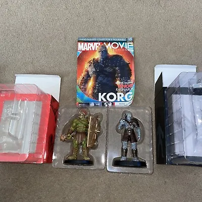 Buy EAGLEMOSS Marvel Movie Figurines Hulk And Korg Statue & Magazine • 20£