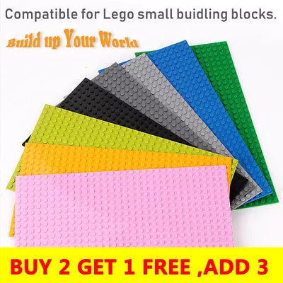 Buy Baseplate Base Plates Building Blocks 16 X 32 Dots Compatible For LEGO Boards UK • 4.99£