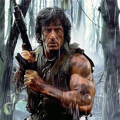 Buy NECA Action Figure First Blood John Rambo Sylvester Stallone 18cm ORIGINAL Box 1 • 41.13£