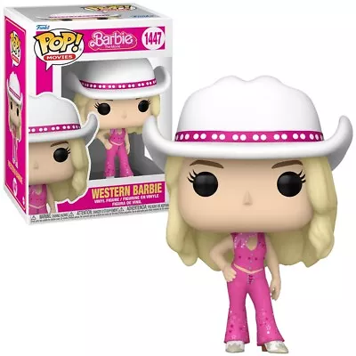 Buy Funko POP! Barbie Western Barbie #1447 Movies Vinyl Figure New • 15.99£