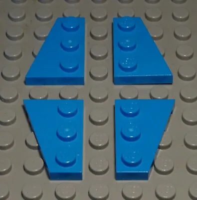 Buy LEGO Plate Slanted 2x3 Azure Blue (928 #)                                        • 1.12£