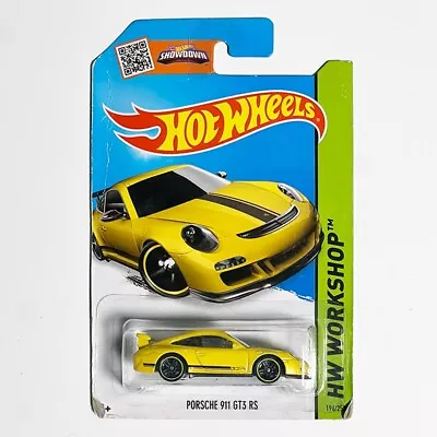 Buy Hot Wheels 2015 Porsche 911 GT3 RS (Yellow) HW Workshop • 8.41£
