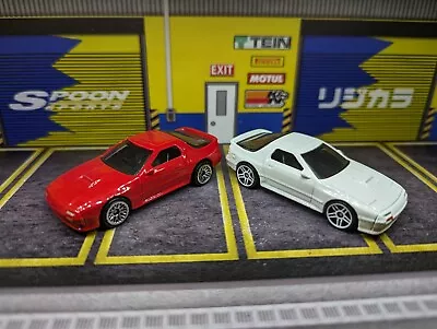 Buy Hot Wheels Mazda RX-7's FC. 1:64 White And Red • 5£