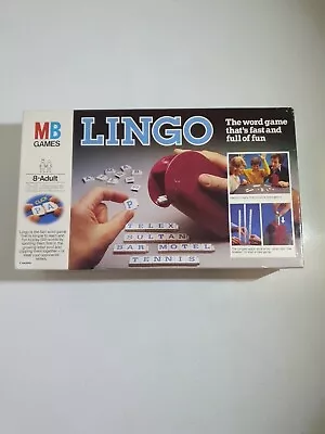 Buy Vintage Lingo Word Game MB Games 8 To Adult  2 To 6 Players (1982) Complete Game • 7.45£