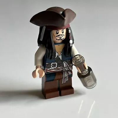 Buy Lego Pirates Of The Caribbean Minifigure Captain Jack Sparrow POC024 • 5.50£