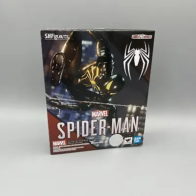 Buy Bandai S.H. Figuarts Marvel Spider Man Anti-Ock Suit PS4 Figure RARE UK IN STOCK • 229.99£