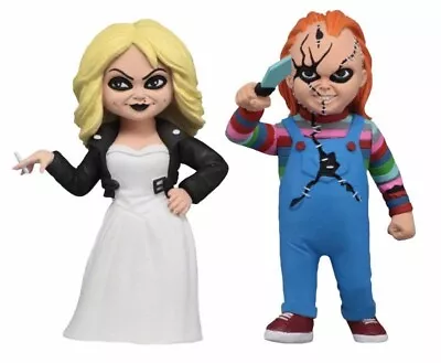 Buy Bride Of Chucky - Chucky & Tiffany - Toony Terrors 2 Pack 6” Action Figures • 27.99£