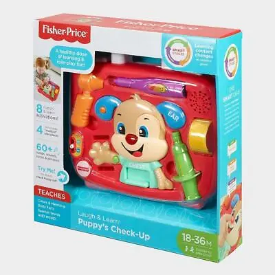 Buy Fisher Price Laugh & Learn Puppy's Doctors Role Play Check Up Kit 18-36 Months • 19.99£