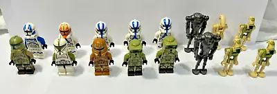 Buy Lego Star Wars Clone Trooper And Battle Droid Job Lot Clone Wars Minifigures • 43£