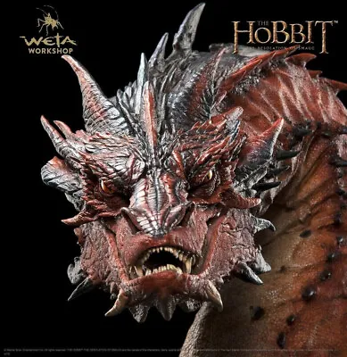 Buy Weta Smaug Bust Statue Hobbit No Sideshow The Lord Of The Rings Boxed • 1,200£