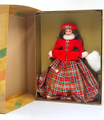 Buy Jewel Winter Princess Barbie (Brunette) / Signed By Ann Driskill / Mattel 16400 • 92.42£
