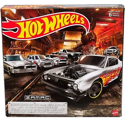 Buy Hot Wheels Themed Zamac Set Of 6 Vehicles Mattel • 16.34£