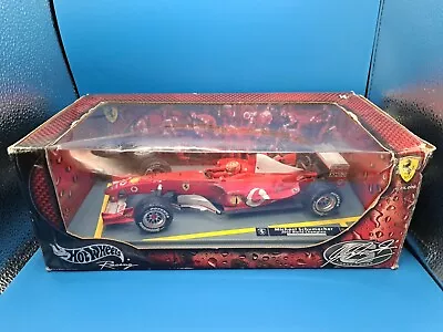 Buy Hot Wheels F1 Michael Schumacher Ferrari 1/18 2003 World Champion Car • 10£