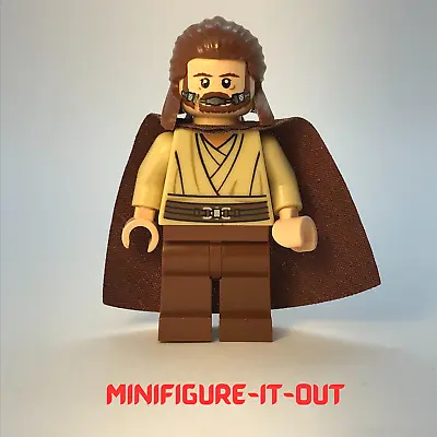 Buy Genuine Lego Star Wars Minifigure - Qui-Gon Jinn - Sw0410 (lot A) • 19.95£