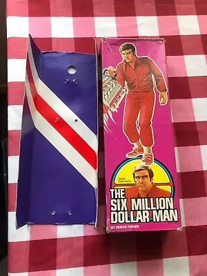 Buy Vintage Kenner,Denys Fisher 1975 Original Six Million Dollar Man Box • 40£