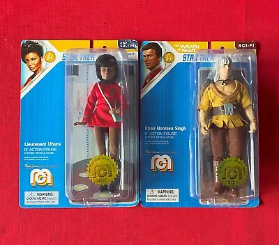 Buy Star  Trek Original Series Lieutenant Uhura & Khan Sinsh - 8 Inch Rare Figure • 15.99£