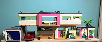 Buy Playmobil  Luxury Mansion & Garage With Extension,Town House & Playground • 150£
