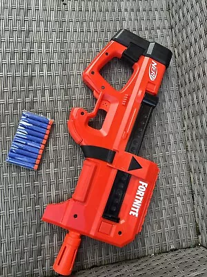 Buy Nerf Fortnite Compact SMG Motorised Dart Blaster Ultra Red Design With Darts • 8£