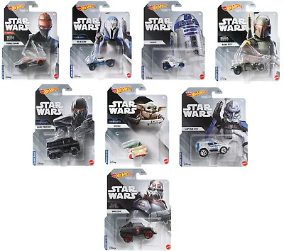 Buy Hot Wheels Star Wars Character Cars Diecast Car 1:64 Pack Of 8  Official • 24.99£