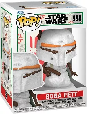 Buy Funko Pop! Vinyl Figure Star Wars 558 Holiday Boba Fett • 2.99£