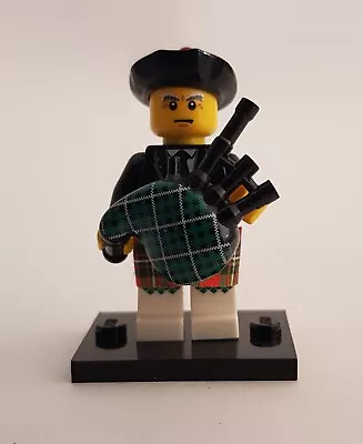 Buy Genuine Lego CMF Series 7 Bagpiper Minifigure Complete With Baseplate • 12.99£