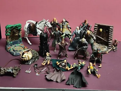 Buy Large Lord Of The Rings Action Figures Job Lot Bundle Inc Accessories  • 59.99£