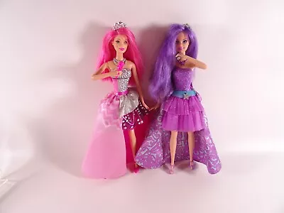 Buy Barbie Rock N'Royals 2 Singing Rock Star Dolls Courtney & Kira Rarity (12554) • 31.17£